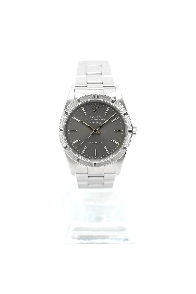 ROLEX "Air King" Steel Watch