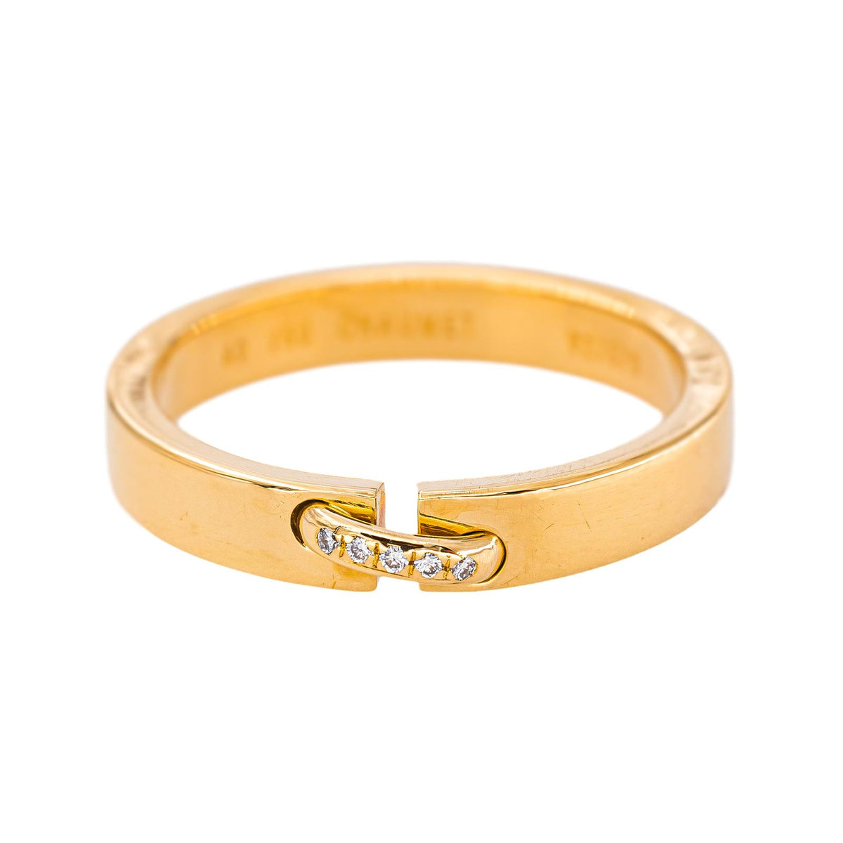 Chaumet Liens Evidence Ring in Rose Gold with Diamonds