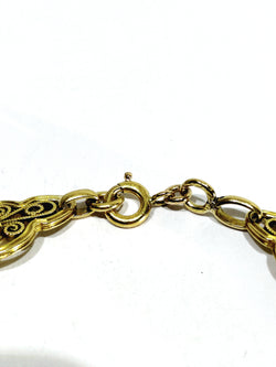 Art Nouveau / Art Deco Yellow Gold Bracelet