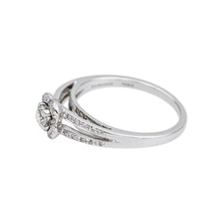 Mauboussin "Chance of Love" Ring in White Gold with Diamond