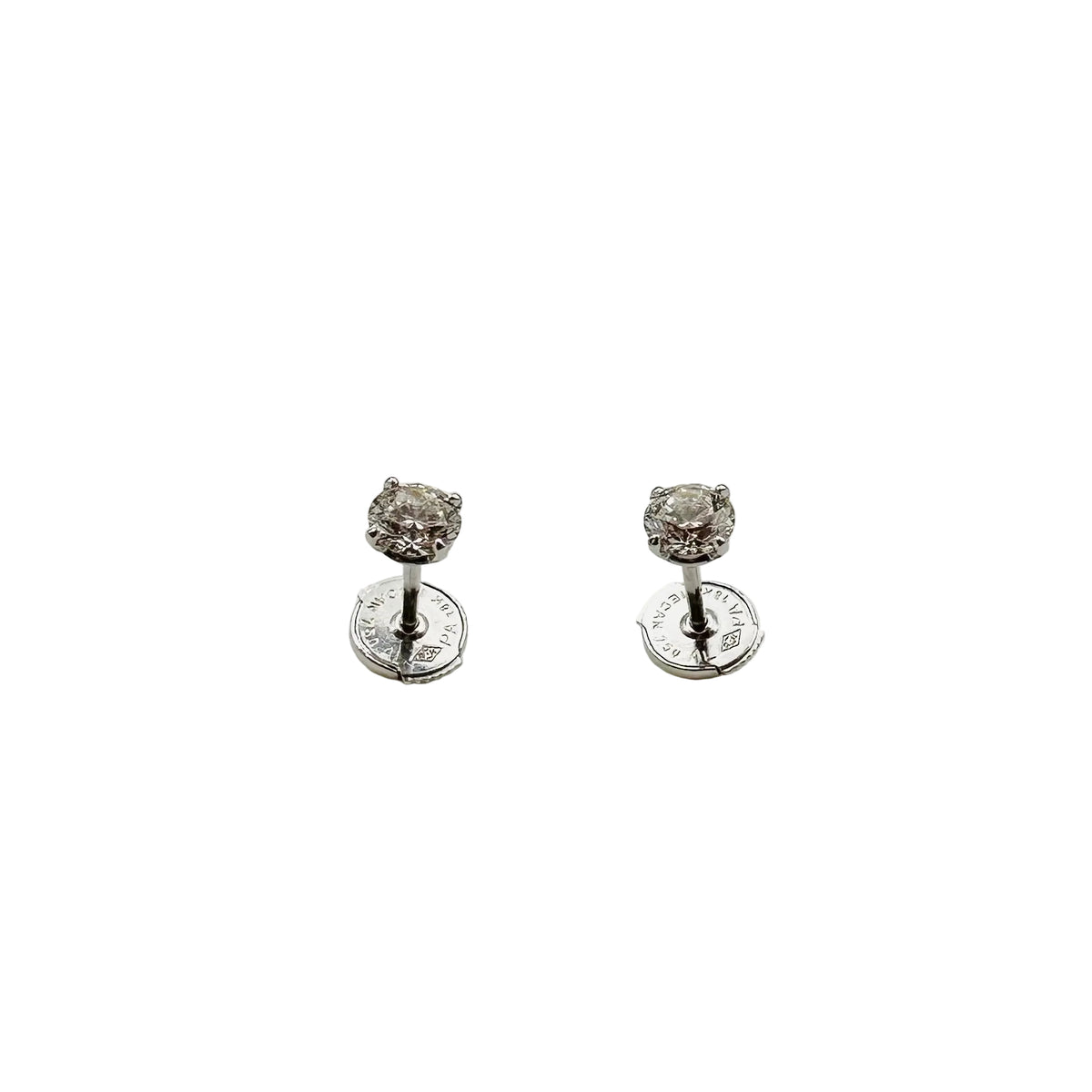 White Gold Diamond Earrings