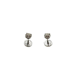 White Gold Diamond Earrings