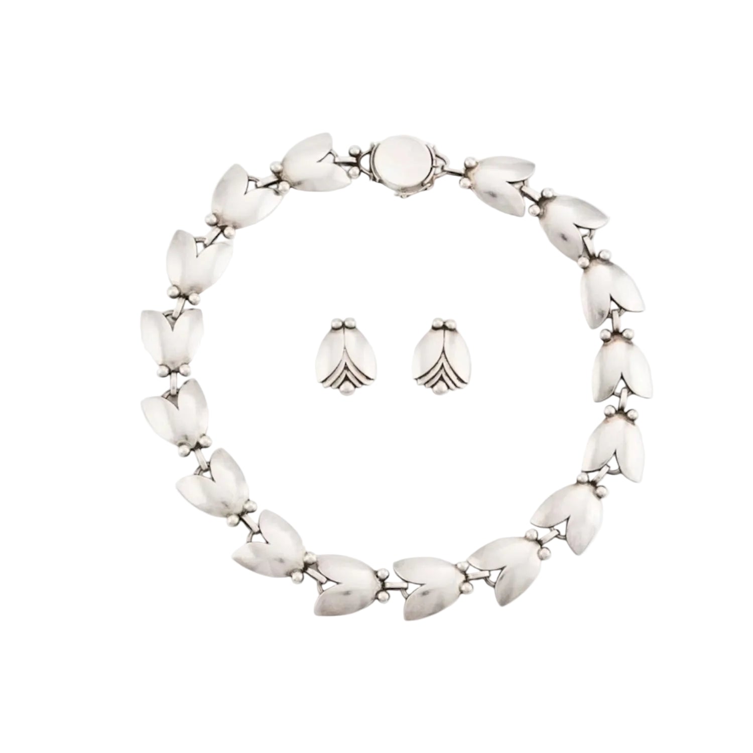 GEORG JENSEN Silver Set