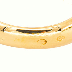 Yellow Gold Sapphire Bangle Ring