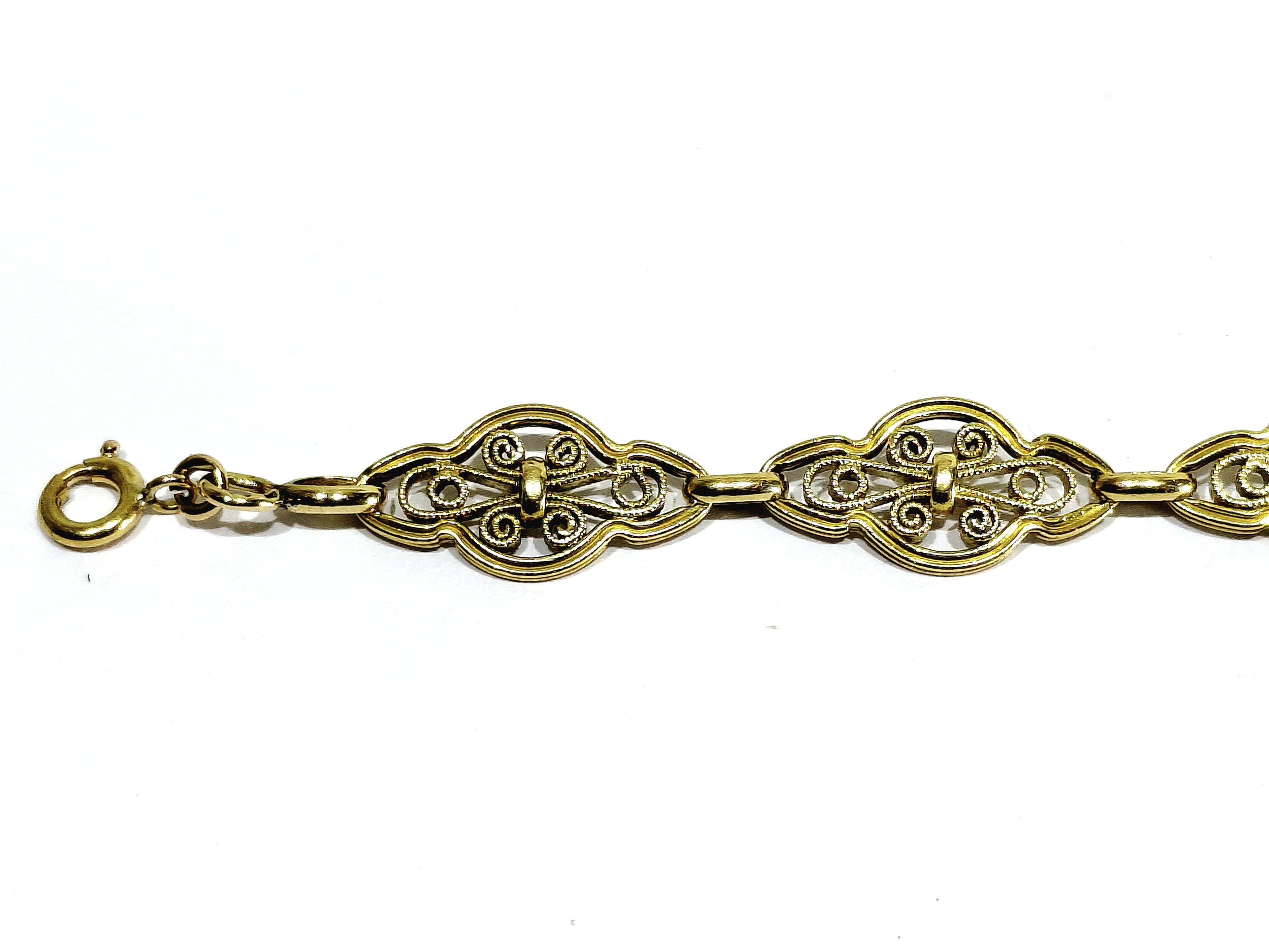 Art Nouveau / Art Deco Yellow Gold Bracelet