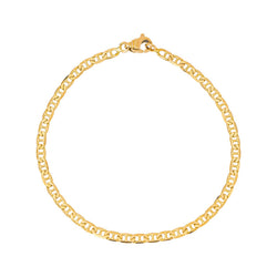 Bracelet Maille torsadée Or jaune