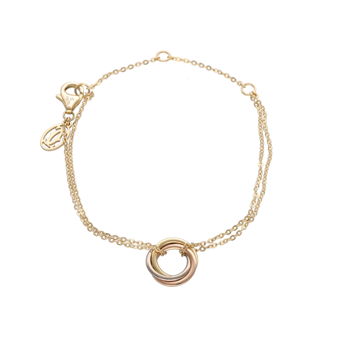 CARTIER "Trinity" Bracelet in Yellow gold