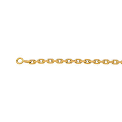 Yellow Gold Forçat Link Necklace