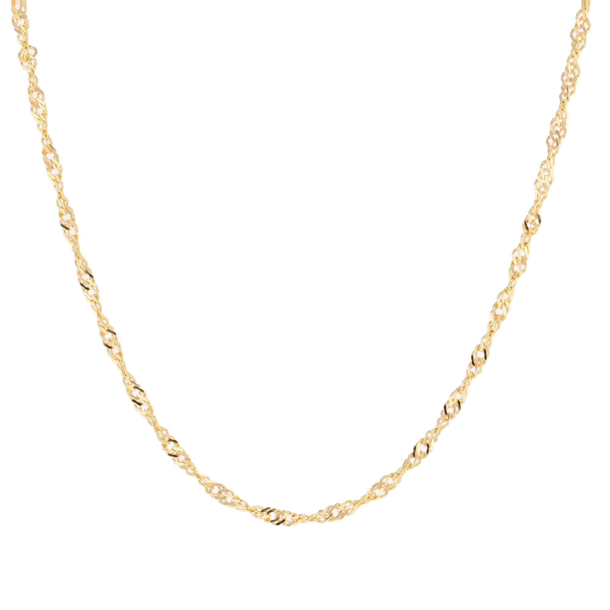 Collier Chaîne en or jaune