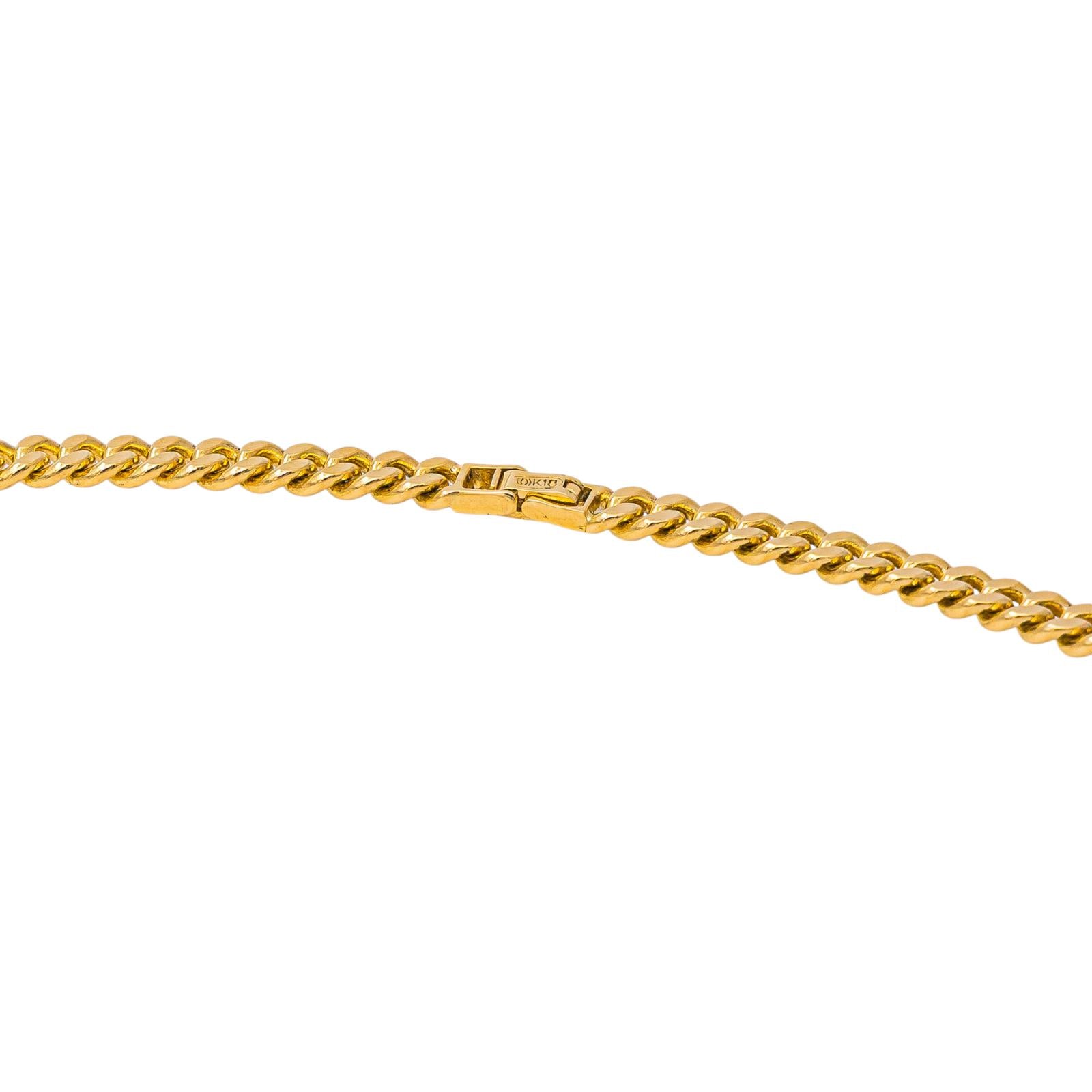 Collier Maille Gourmette Or jaune