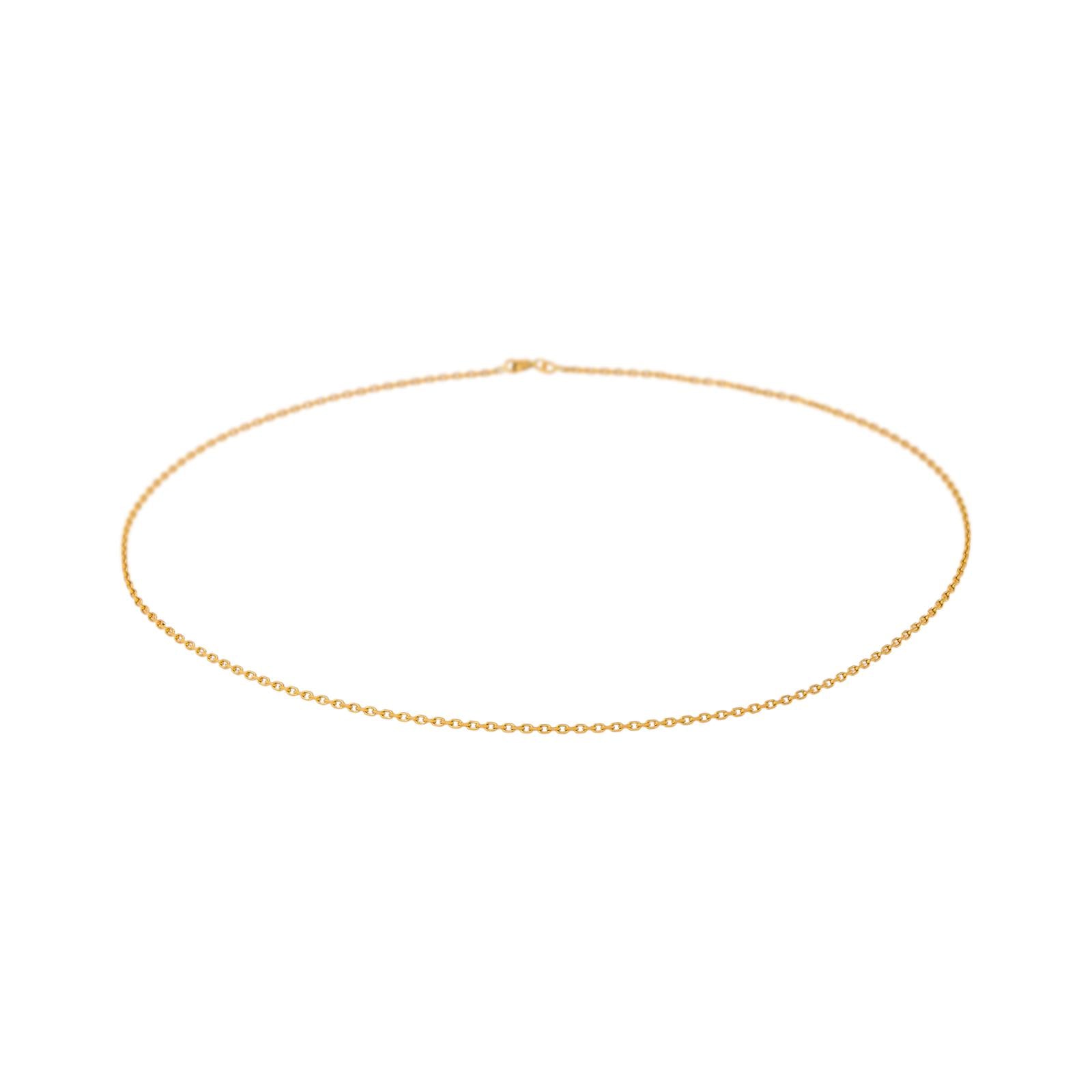Yellow Gold Forçat Link Necklace