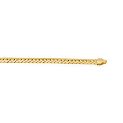 Yellow Gold English Link Necklace