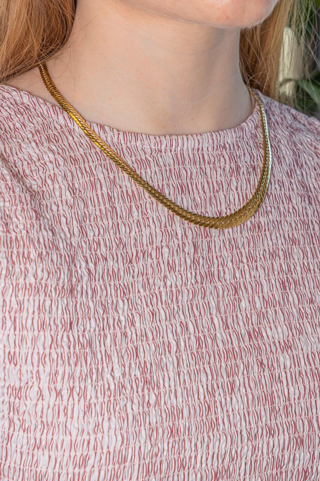 Collier Maille anglaise Or jaune