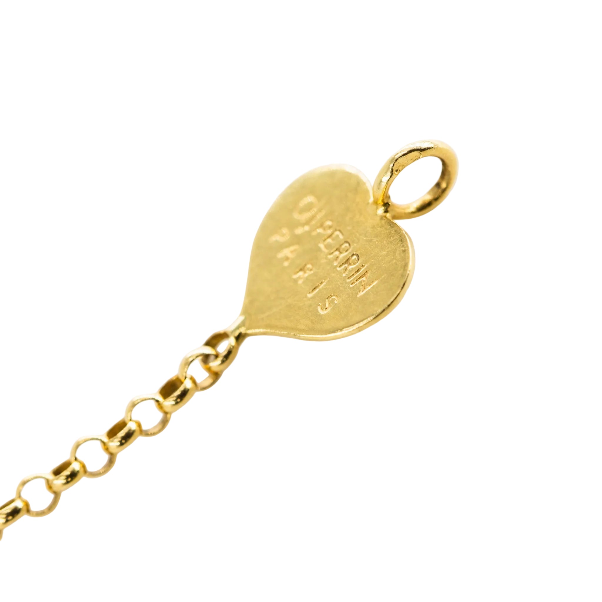 O.J. PERRIN "Coeur Légendes" Bracelet in Yellow gold