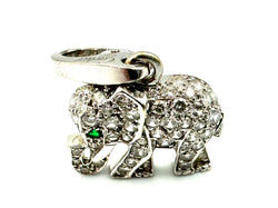 CARTIER Charm's Pendant in white gold and diamonds
