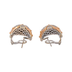 Rose gold Diamond Earrings