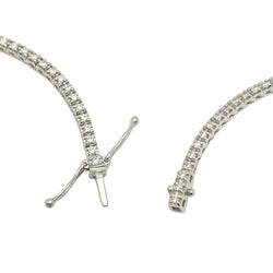 "Rivière" Necklace in White Gold and Diamonds