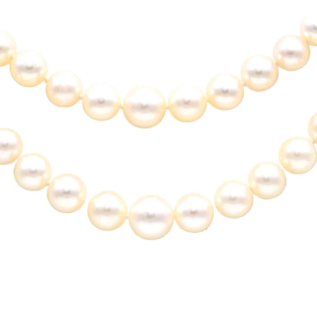White Gold and Turquoise Pearl Necklace