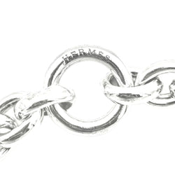 HERMÈS "Crescendo" Long Necklace in Silver