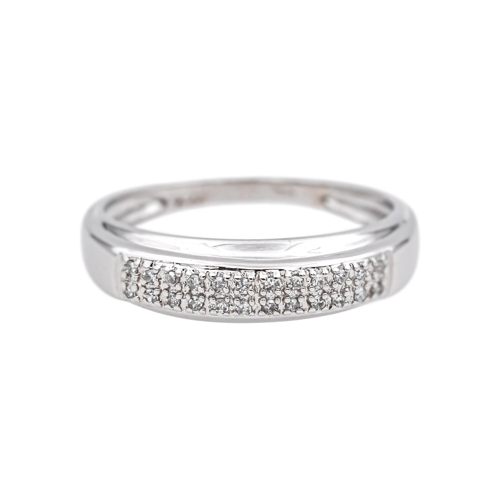 Bague Or blanc Diamant