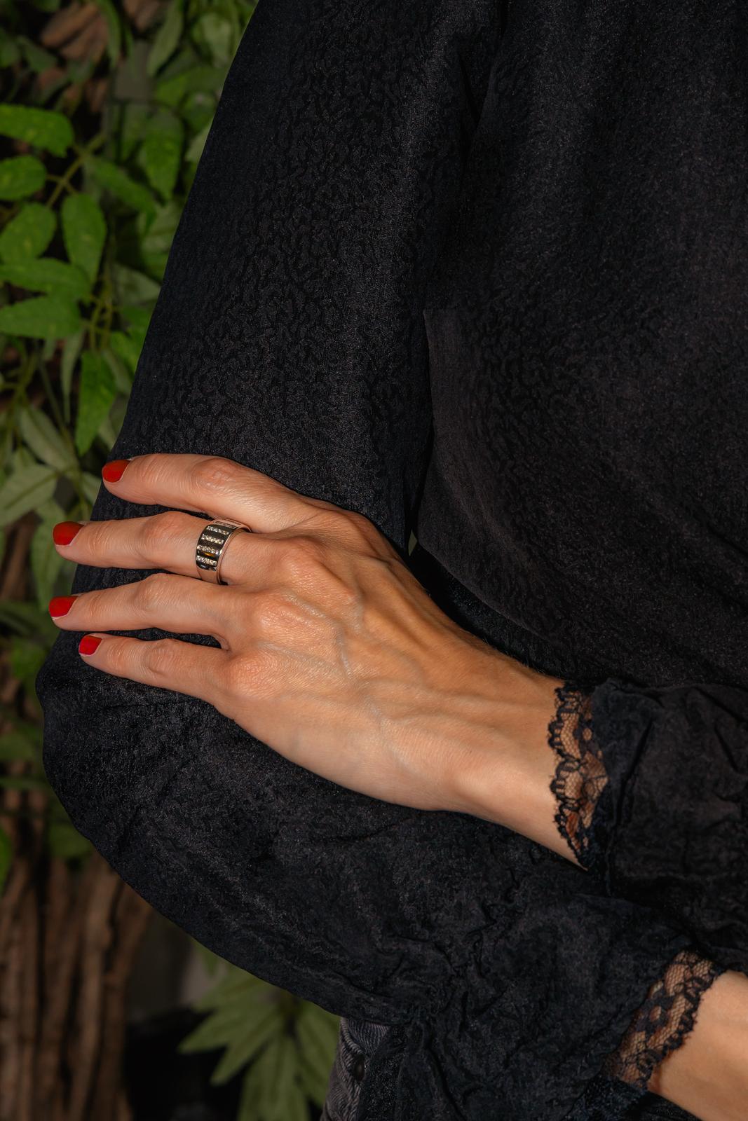 Bague Or blanc Diamant