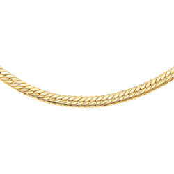 Yellow Gold English Link Necklace