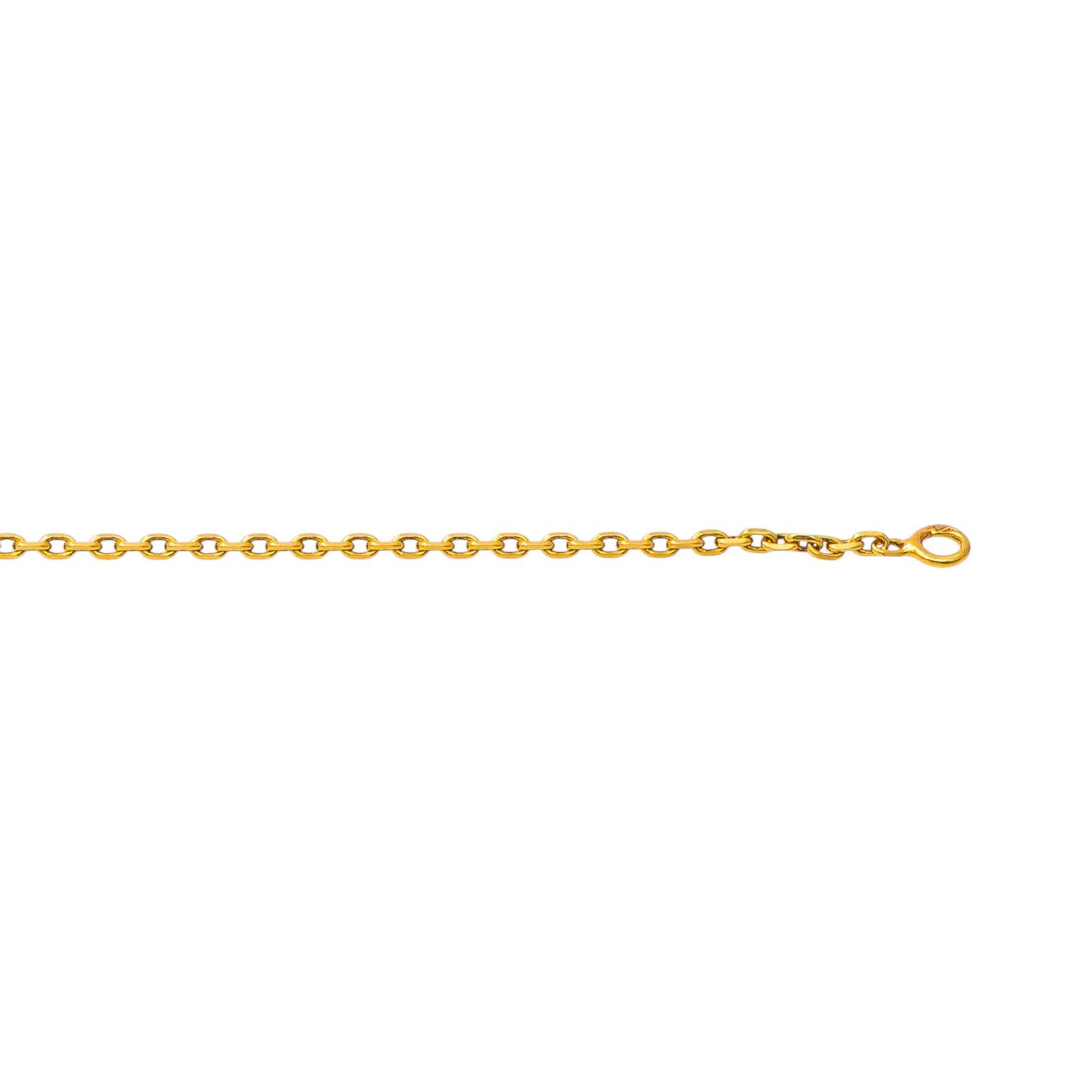 Necklace Forçat Link Yellow gold