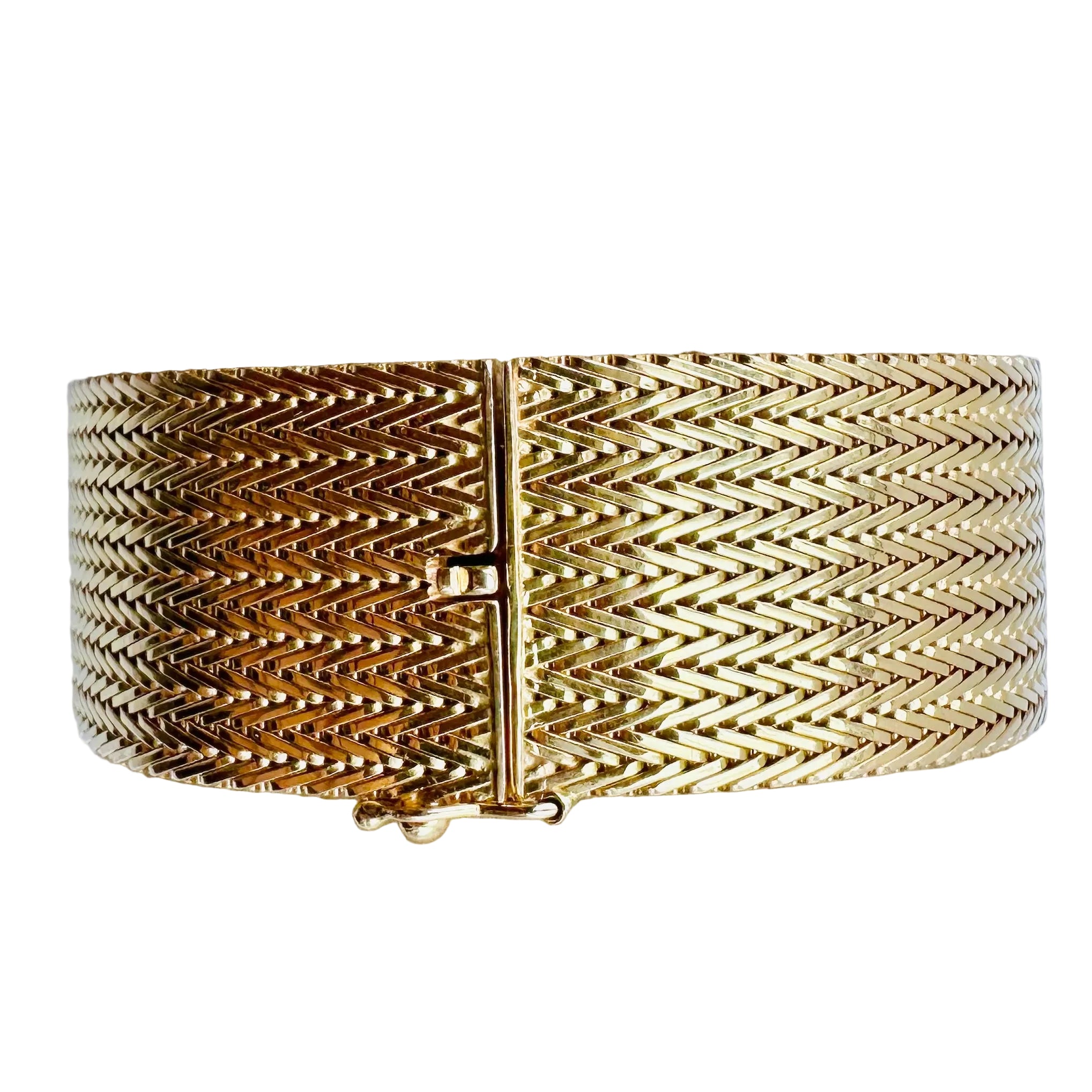 Yellow Gold Cuff Bracelet