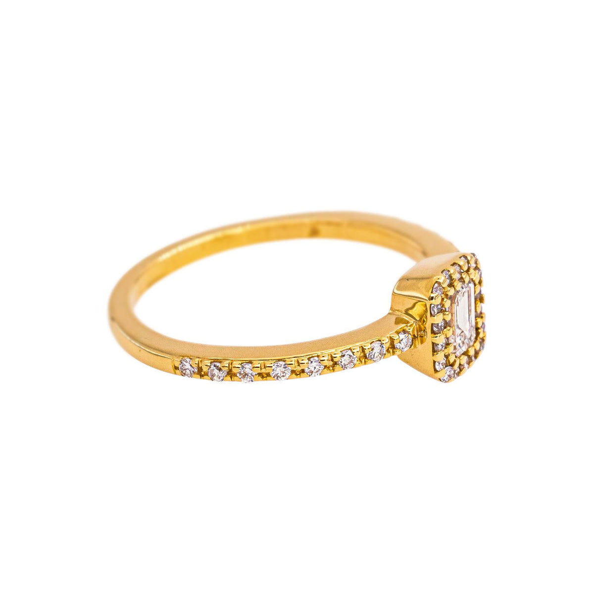 Bague Or jaune Diamant