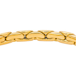 Bracelet Maille haricot Or jaune