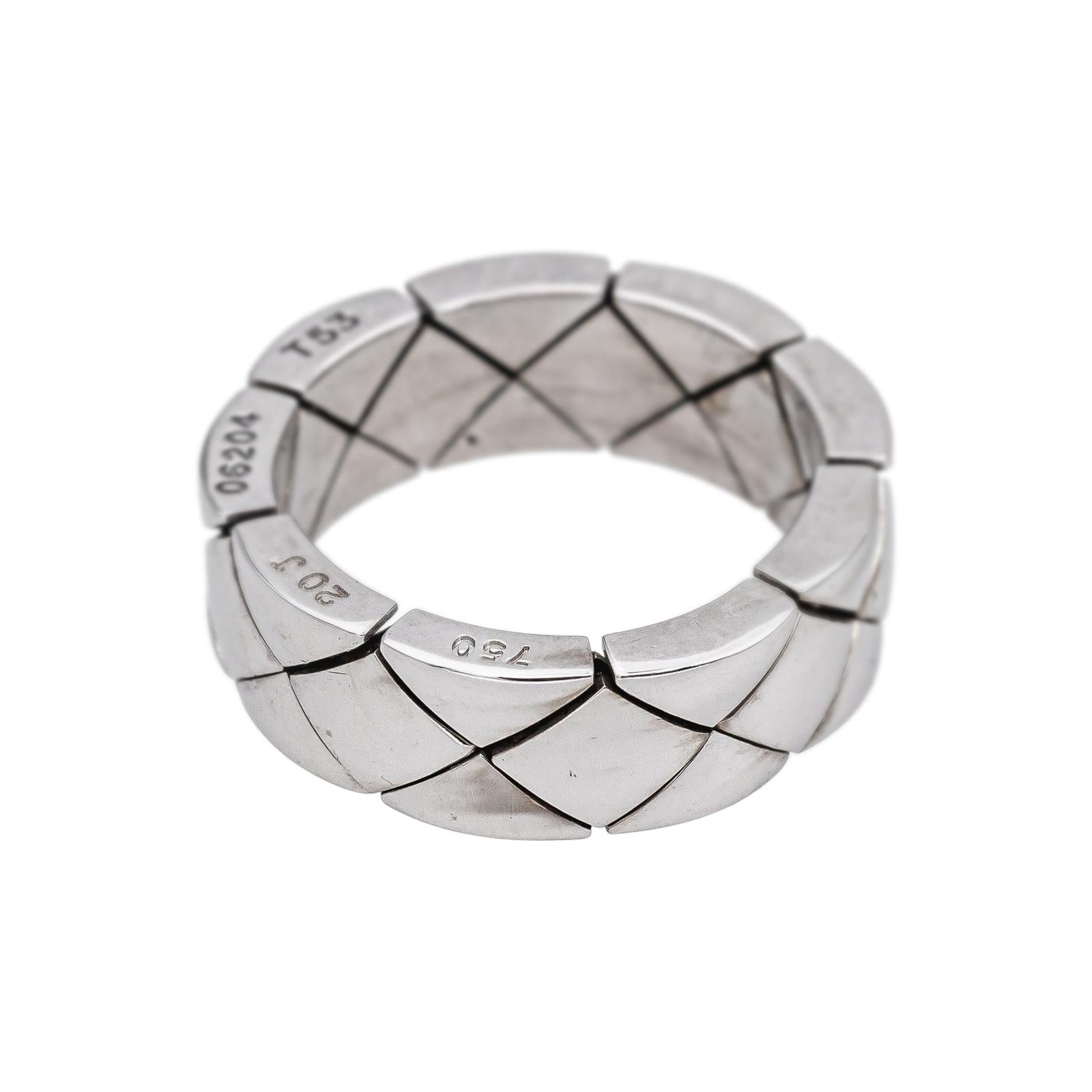 Chanel Coco Crush Ring in White gold