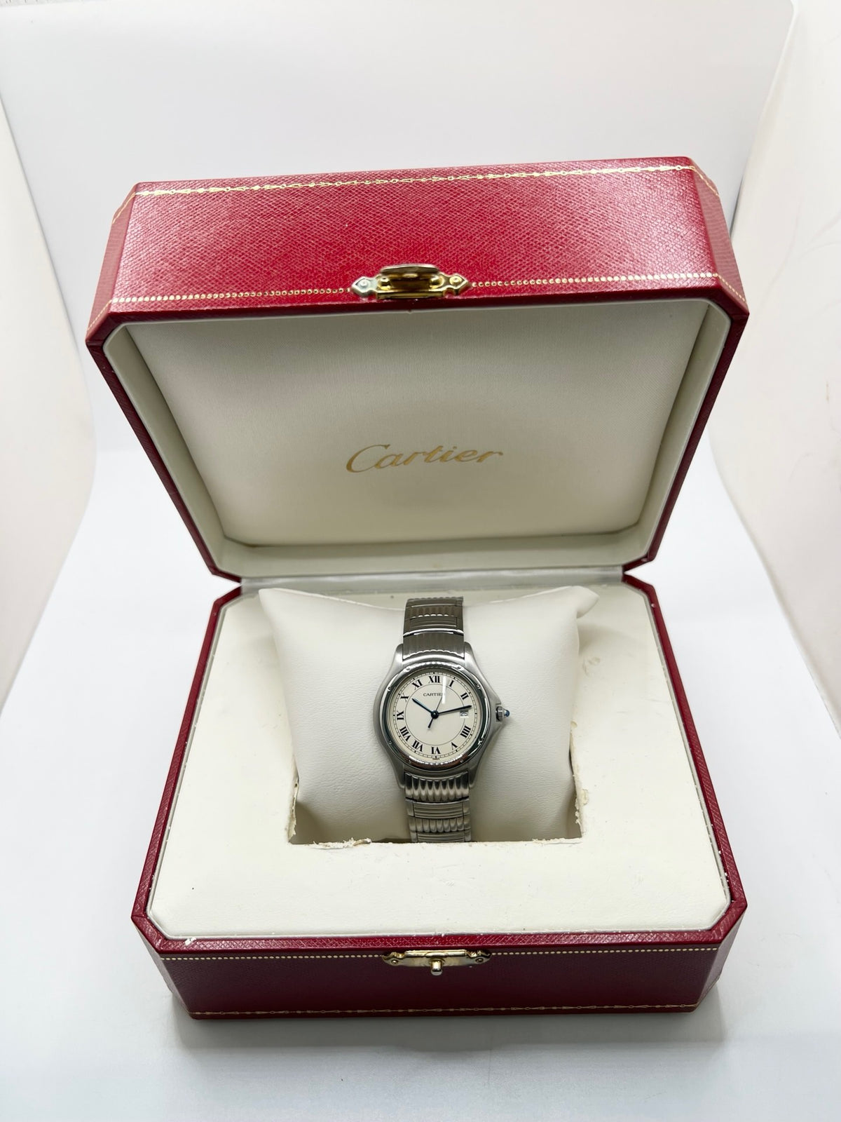 CARTIER "Cougar" GM Steel Watch