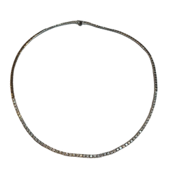Collier Rivière en or blanc et diamants