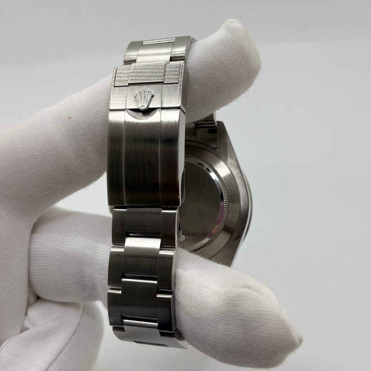 ROLEX "Explorer" Watch in Steel