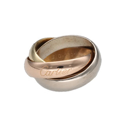 CARTIER "Trinity" GM Wedding band in white gold, yellow gold, and rose gold