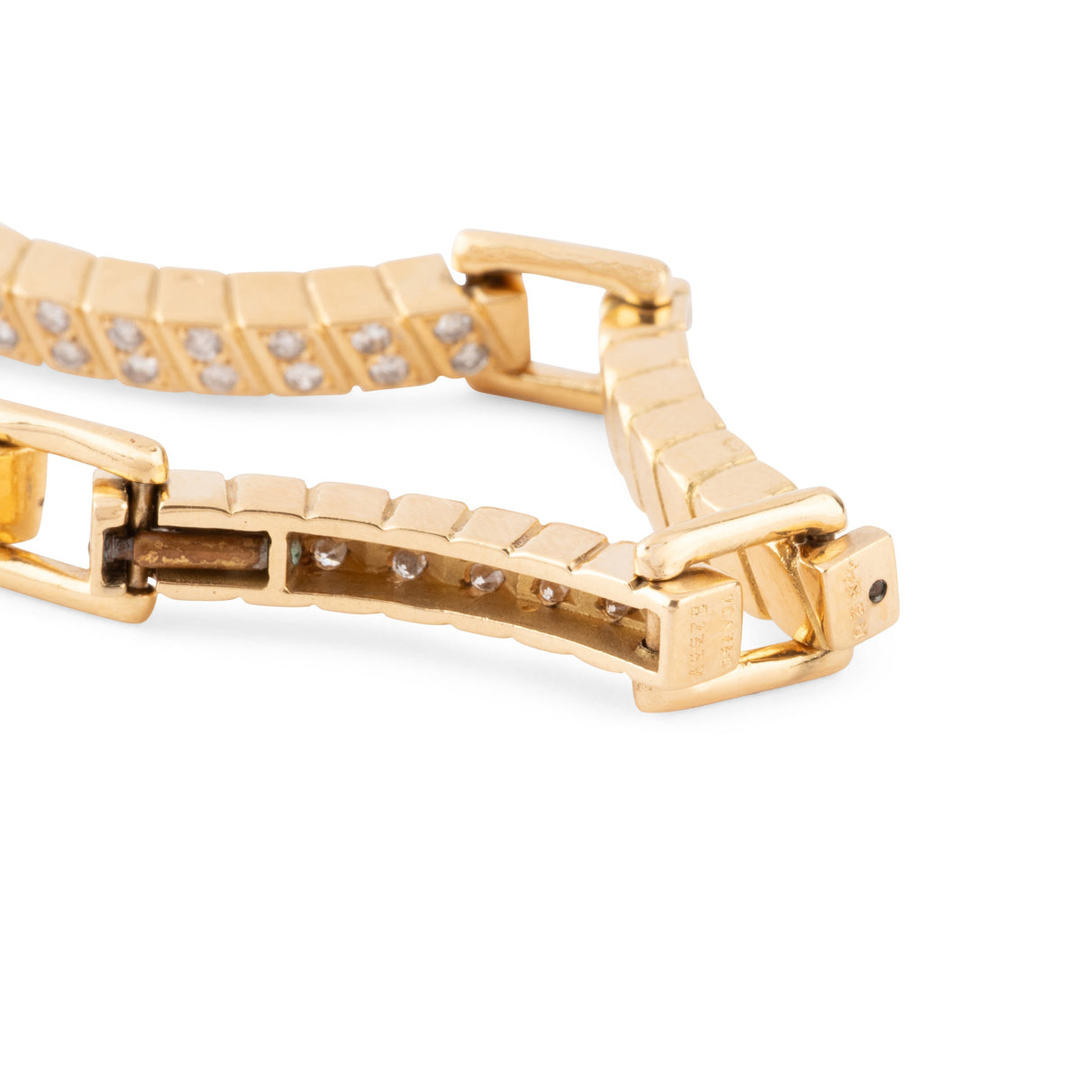 Bracelet VAN CLEEF in yellow gold and diamonds