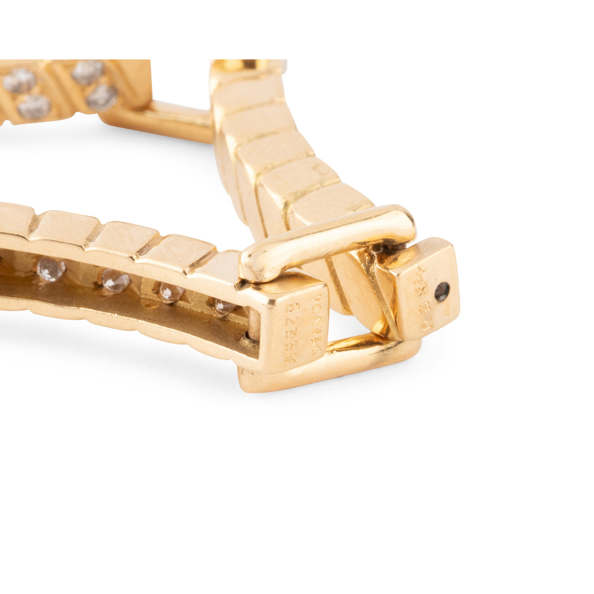 Bracelet VAN CLEEF in yellow gold and diamonds