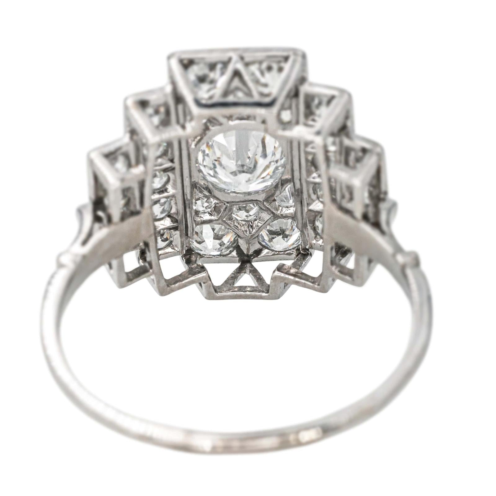 Bague Platine Diamant