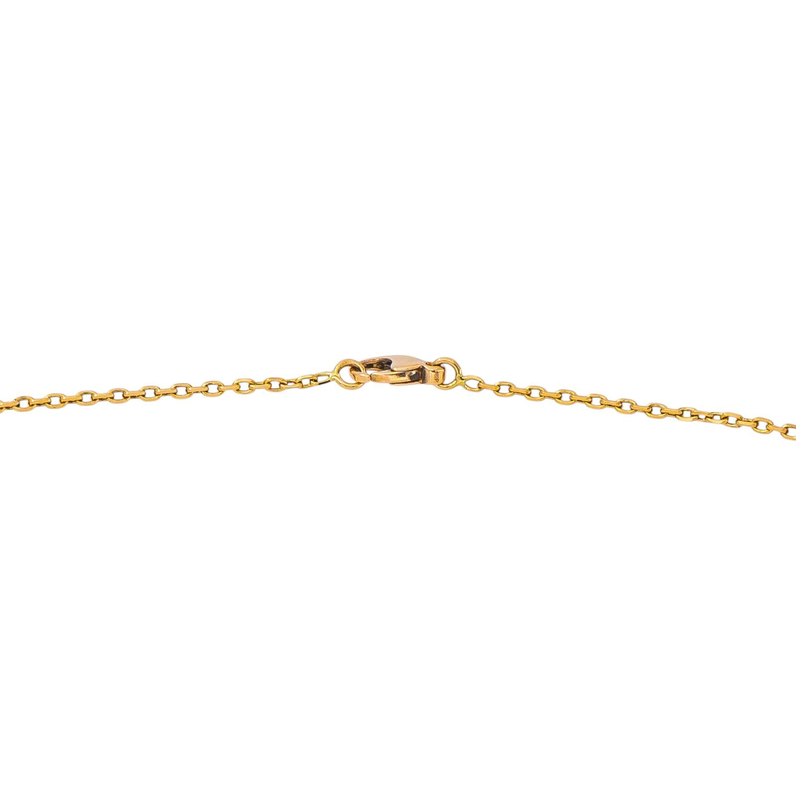 Yellow Gold Forçat Link Necklace
