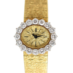 PIAGET watch in yellow gold and diamonds