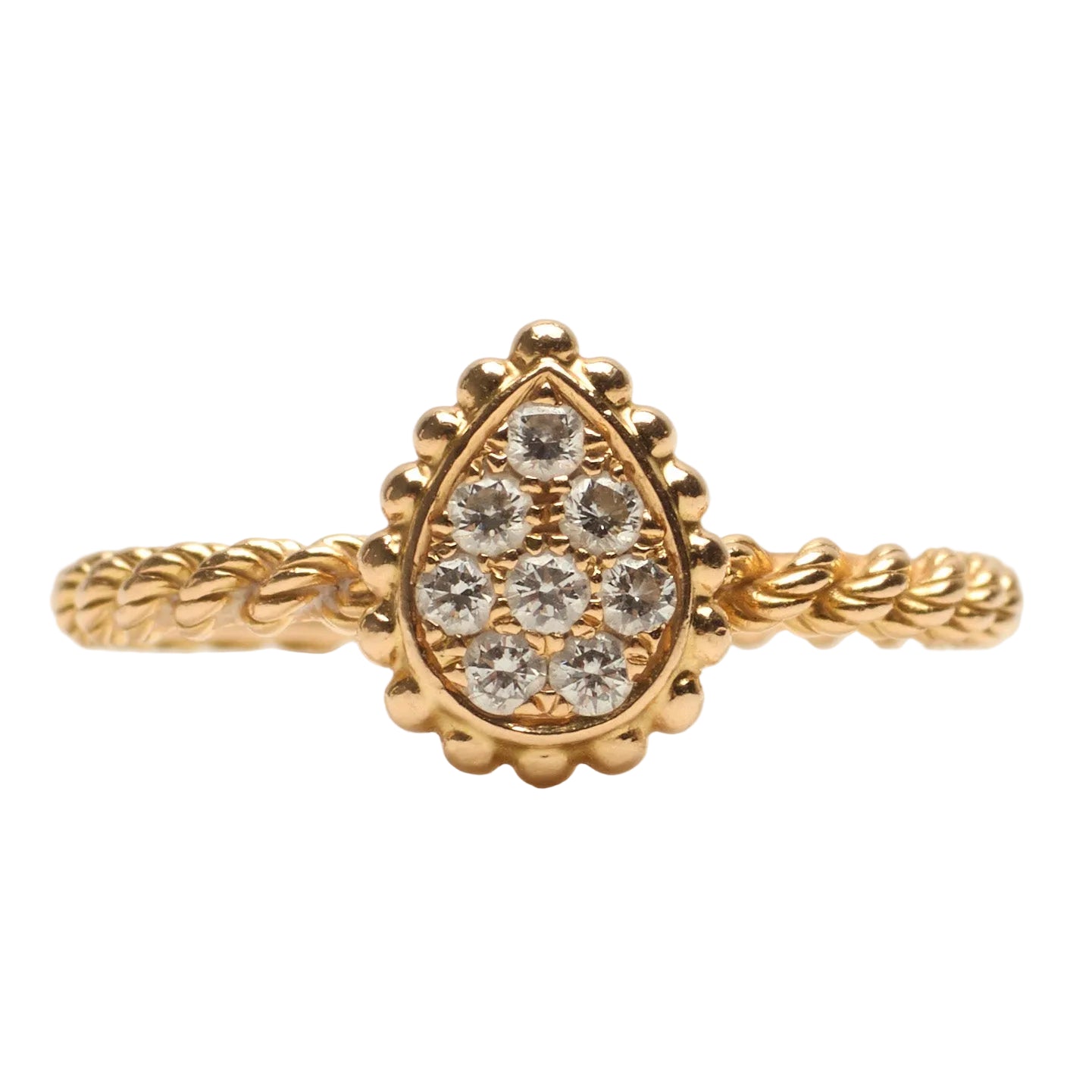 Bague BOUCHERON Serpent Bohème en or rose et diamants
