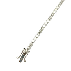 Bracelet Ligne en or blanc et diamants