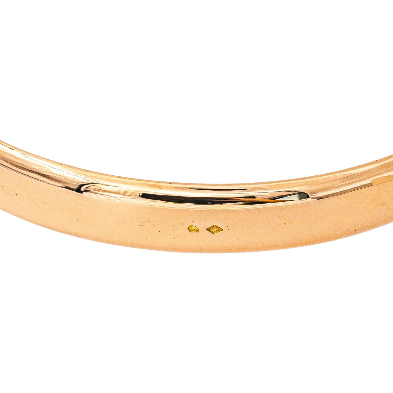 Yellow Gold Bangle Bracelet