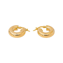 Yellow Gold Hoop Earrings
