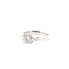 Bague diamant 1,11cts G/10X en platine