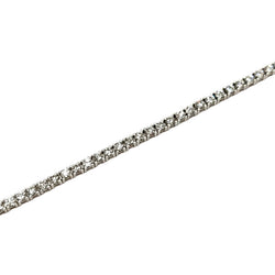 "Ligne" Bracelet in White Gold and Diamonds