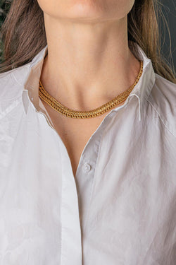 Yellow Gold Link Necklace