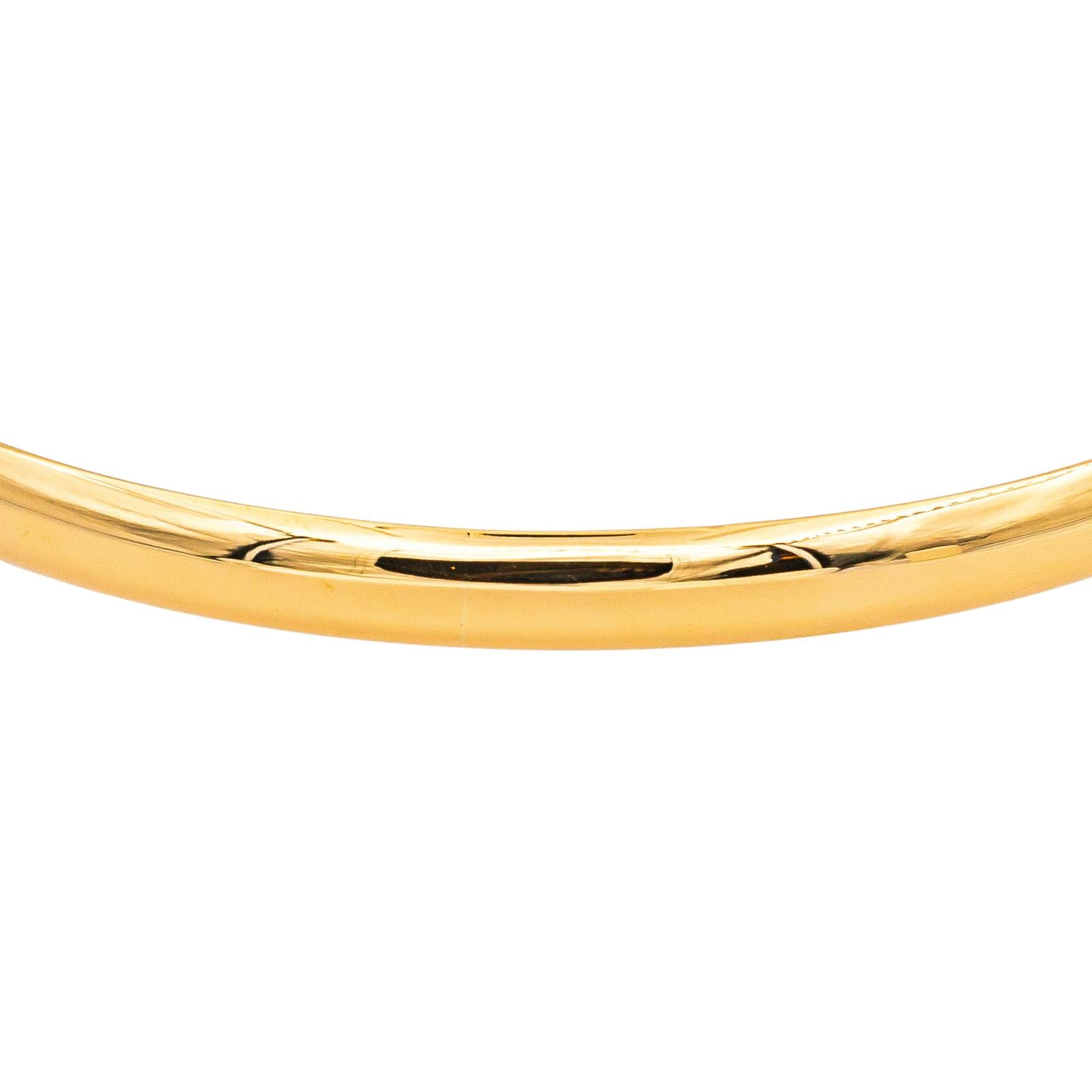 Bracelet Bangle Yellow gold