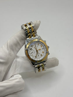 Breitling Chronomat Watch in Gold and Steel