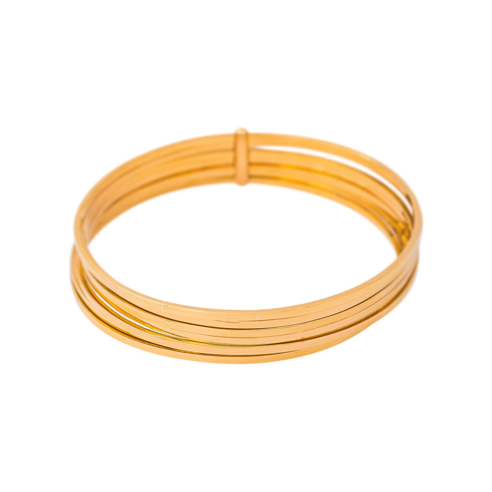 Bracelet Semainier Or jaune